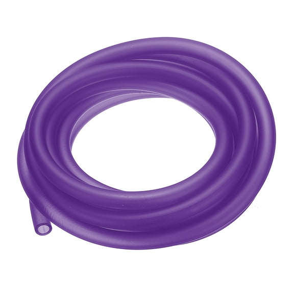 Fuel Line Hose Tube, Petrol Fuel Gas Line Pipe Hose Tubing, 1/4" ID 9.9 ft for Small Engine Power Tools (Purple)