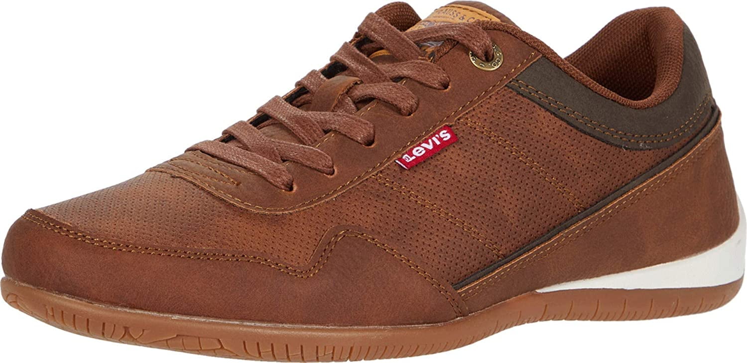 Levi's Rio 3 Tumbled Wax Men's Shoes in Tan/Brown Size 9.5 | WSS