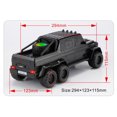 thumbnail image 7 of Mercedes Benz G63 6x6 Bluetooth Wireless Speaker with RGB LED Lights - Red, 7 of 7