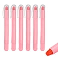thumbnail image 1 of Marcadores de gel rosa, 6 marcadores de gel sin manchas, bolígrafos resaltadores, crayones de cera, marcadores neón, bolígrafo brillante, marcador de gel retráctil, para libros y oficina., 1 of 6