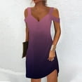 thumbnail image 1 of SMihono Robe d'Été Grande Taille pour Femmes 2023 Mode Robe d'Été pour Femmes Aguichant Décontractée à Manches Courtes Imprimée Sans Bretelles à Bretelles, 1 of 5