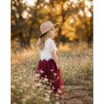 thumbnail image 3 of 2Bunnies Girls' 2T-10Y Scalloped Lace Top Tulle Flower Girl Dress, 3 of 4