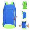 thumbnail image 3 of Mochila de viaje Anmeilu de 10L, bolsa de escalada, mochila pequeña para acampar al aire libre, mochila escolar (azul + verde), 3 of 8