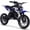 Blue, variant on MotoTec DB-01 50cc 2-Stroke Kids Gas Dirt Bike Black