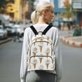 thumbnail image 7 of FORMRS Mini Backpack Purse for Women Quilted Travel Daypack Casual Shoulder Bag, Cartoon Ice Cream Pattern, 7 of 7