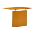thumbnail image 1 of Mayline Napoli - Composant de Retour de Bureau - Rectangulaire Courbé (Droite) - Acajou, 1 of 3