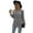 Gray, variant on Cuteduck Long Sleeve T-Shirt for Women Loose Casual Pullovers Tops with Pockets