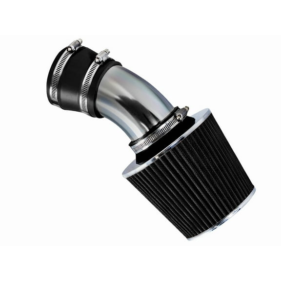 Rtunes Racing Short Ram Air Intake Kit   Filter Combo BLACK Compatible For 98-05 Monte Carlo 3.8L / 00-05 Impala 3.8L