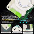 thumbnail image 2 of FJLBDE Case for Lenovo Tab M10 Plus 3rd Gen 2022 10.6 Inch with 360 Kickstand, Shoulder Strap Carrying Protective Cover, Multicolor Green, 2 of 6