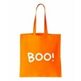 thumbnail image 1 of Boo!, Halloween Cotton Canvas Re-Usable Shopping & Carry-All Tote Bag, 1 of 3