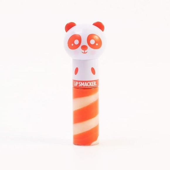 Lip Smacker Lippy pal swirl lip gloss, Panda - Paws-Itively Peachy, 0.14 Ounce
