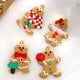 thumbnail image 5 of 12 Uds. de Adornos Navideños para Hombre de Jengibre, Adornos para de Navidad de año Nuevo Colco hombre de jengibre, 5 of 8