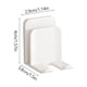 thumbnail image 4 of Xihbxyly Estante para Cepillos de Dientes, Organizador de Pared Sin Costuras, Fácil de Instalar, No Poroso, Diseño Hueco para Un Drenaje Rápido, para Baño y Cocina, Ahorra Espacio y Es Autoadhesivo., 4 of 7