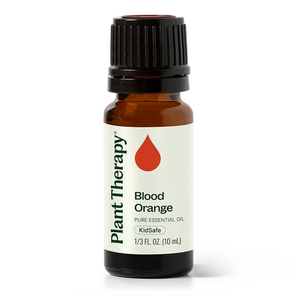 Plant Therapy Blood Orange Essential Oil 10 mL (1/3 oz) 100% Pure, Undiluted, Natural Aromatherapy