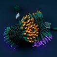 thumbnail image 4 of Luces de Cadena YULETIME Naranja y Púrpura 200 LED 15 m Paquete de 2, 4 of 6