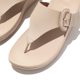 thumbnail image 2 of Sandalia tipo chancla FitFlop Lulu, puntera de piel, color beige, 2 of 5