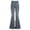 01_Blue, variant on Girls Pants Stylish Stretch Denim Bottom for Girls with Elegant Bow and Lace Trim Flared Fit Comfortable Trousers for Girls 5-16Y 02_Light Blue,9-10 Years