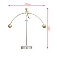 thumbnail image 4 of Fall Decorations Indoor Decorative Pieces Desktop Ornament Finger Balancing Decor, Balancing Instrument,Newton's Cradle Weightlifter, 4 of 9