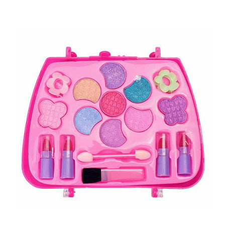Dalazy Water Soluble Cosmetics Toy Diy Beauty Makeup Training Handbag Box Kid Child Intelligent Canada - Diy Makeup Kit Toy