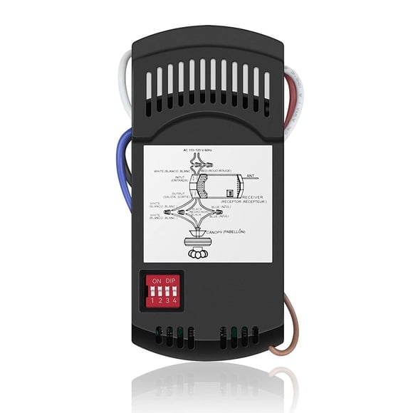 Receptor de control remoto para ventilador de techo Prichor FAN28R