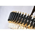 thumbnail image 4 of Bethel International Chandelier in Black & Gold Color, 4 of 6