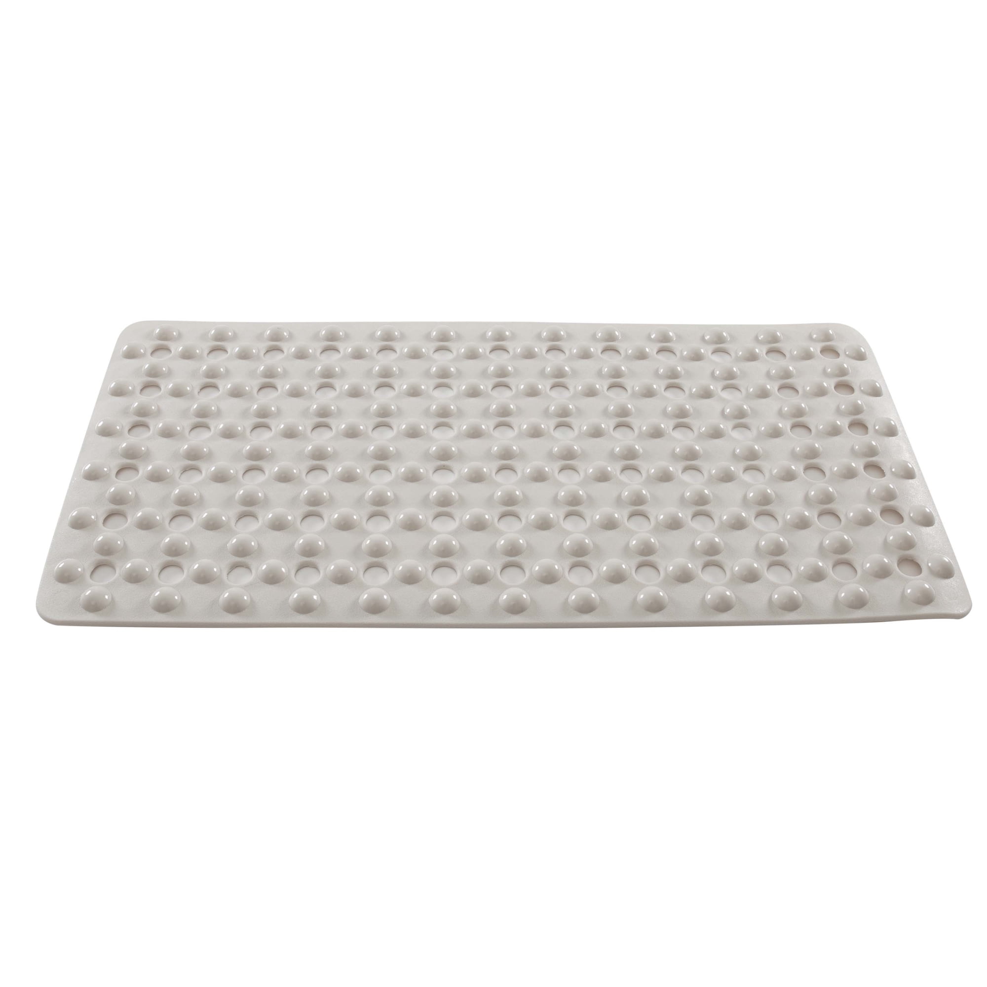 Bath Bliss Non-Slip PVC Bubble Texture Bath Mat in Beige