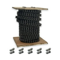 PGN #35 Chain - 50 Feet   5 Connecting - Carbon Steel Chains for Bycicles, Mini Bikes, Motorcycles, Go-Karts, Home and Industrial Machinery