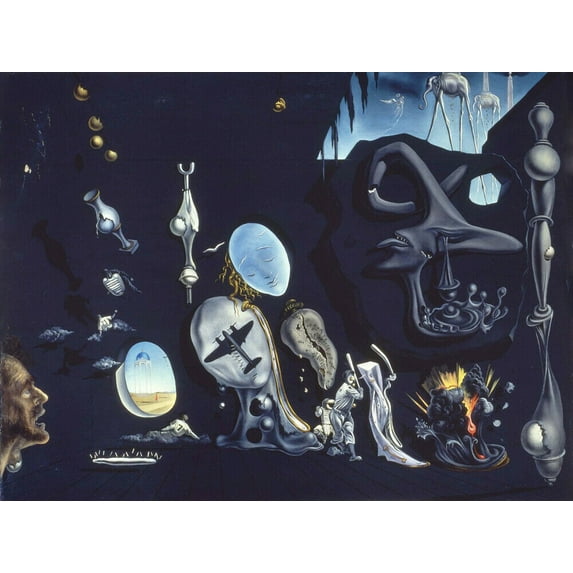 Uranium and Atomica Melancholica Idyll - Canvas or Print Wall Art