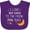 Purple, variant on Inktastic I Love My Gigi to the Moon and Back Boys or Girls Baby Bib