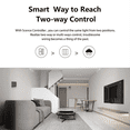 thumbnail image 3 of Tuya Zigbee Smart Switch 220V Push Button Light Switches Wall Push Button Switch Smart Life Remote Control 3-Gang B, 3 of 10
