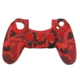 thumbnail image 1 of Reemplazo para la funda del controlador inalámbrico PS4 Impresión de camuflaje Cubierta de goma protectora de piel de gel de silicona suave, 1 of 2