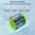 thumbnail image 4 of USB C Charger Block Fast Charging, 2 Pack Dual Port USB Wall Charger with 6FT Type C Charging Cable, USB C Block Charger Wall Adapter Plug Charger Station with Type C Phone Charger Cords, Green, 4 of 7