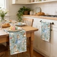 thumbnail image 4 of ddioayh Kitchen Towels Set of 2 Super Soft Absorbent Easter Themed Dish Cloths and Hand Towels 25.9x16.9 Inches for Cooking Baking Drying and Decor, 4 of 6