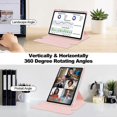 thumbnail image 2 of CHAO Para Lenovo Tab M11 (Xiaoxin Pad 11 2024) Funda de PU + acrílico con soporte para tableta y teclado Bluetooth estilo F Lenovo Tab M11 (Xiaoxi Pink), 2 of 5
