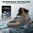 thumbnail image 3 of OrthoComfoot Men's Orthopedic Waterproof Hiking Boots: Comfortable Supportive Shoes for Walking and Everyday Wear, 3 of 7