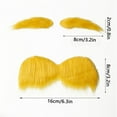thumbnail image 2 of 15G Lightweight Fake Beard Props, Funny Imitation Real Hair Beard For Party, Halloween, , Retro Gentleman & Pirate Dress-Up, Reusable For Home & Event Decor, 2 of 5