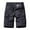 Dark Gray, variant on TRGPSG Men's Cotton Camo Cargo Shorts Relaxed Fit Multi Pocket Outdoor Cargo Work Shorts 33