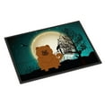 thumbnail image 1 of Halloween Scary Chow Chow Tapis Rouge Intérieur Ou Extérieur, 18 x 0.25 x 27 Po., 1 of 1
