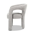 thumbnail image 3 of Jennifer Taylor Home Sydney 25" Fully Upholstered Barrel Dining Chair, Multi-Greige Beige Chenille, 3 of 8