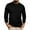 #Black, variant on DPTALR Men's Shirt Slim Long Sleeve Round Neck Casual Shirt T-shirt Blouse,White,XL