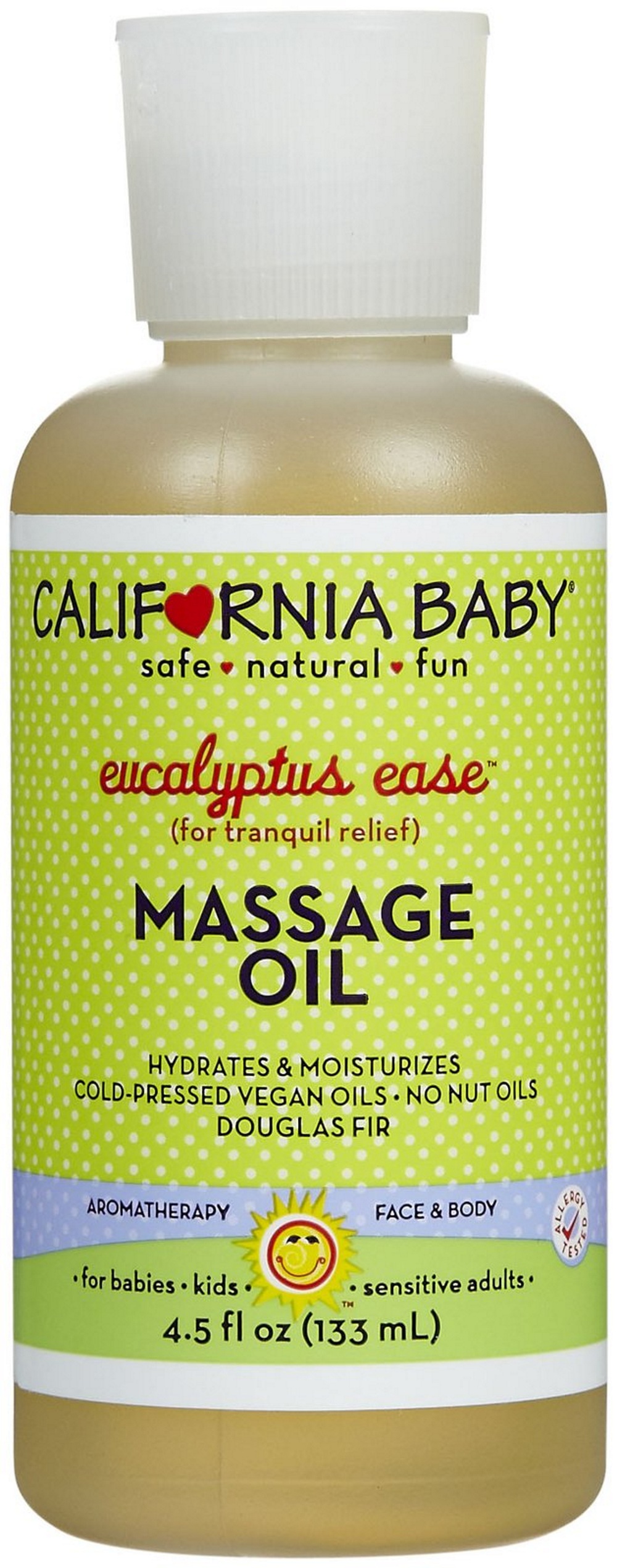 California Baby Eucalyptus Ease Massage Oil 4.5 Ounce Walmart Canada