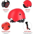 thumbnail image 2 of RV Casco de protección para niños Bicicleta Kit de protección contra rodillos para niños Casco ajustable Coderas Rodilleras Protectores de muñeca Conjunto de protección deportiva para niños Monopatín, 2 of 5