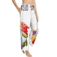 thumbnail image 2 of Uemuo Summer Gnome Pattern Women's Wide Leg Palazzo Lounge Pants with Pockets Light Weight Loose Comfy Casual Pajama Pants-Medium, 2 of 9