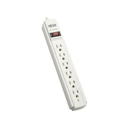 UPC: 0037332119049 | Tripp Lite TRPTLP606 6-Outlet Economy Surge Protector 1 Each Gray