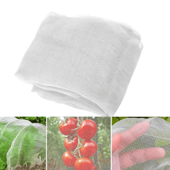 Garden Netting 10'x20' , Mosquito Bird Fine Netting Mesh for Vegetable Fruits Tree Protections, Pest Barrier, Plant Protection Netting, Insect Mesh Net Protect Garden Plant from Birds Bugs