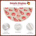 thumbnail image 3 of KLL Christmas Tree Skirt,Party Decorations Farmhouse for Christmas Decorations Holiday Party 48" -Crab Lobster 1, 3 of 6