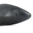 thumbnail image 4 of Womens Donald J Pliner Dayle Over The Knee Stretch Boots, Black Leather, 4 of 5