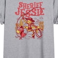 thumbnail image 3 of Toy Story 5 - Sheriff Jessie Western Poster - Juniors Oversized Graphic T-Shirt, 3 of 5
