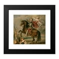 thumbnail image 2 of Peter Paul Rubens 13x12 Black Modern Framed Museum Art Print Titled - Equestrian Portrait of the Duke of Buckingham (1625), 2 of 5