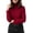 21-Wine, variant on Diufon Short Sleeve Sweater for Women Plus Size Knit V Neck Tops with Pocket Solid Color Lightweight Pullover Shirts